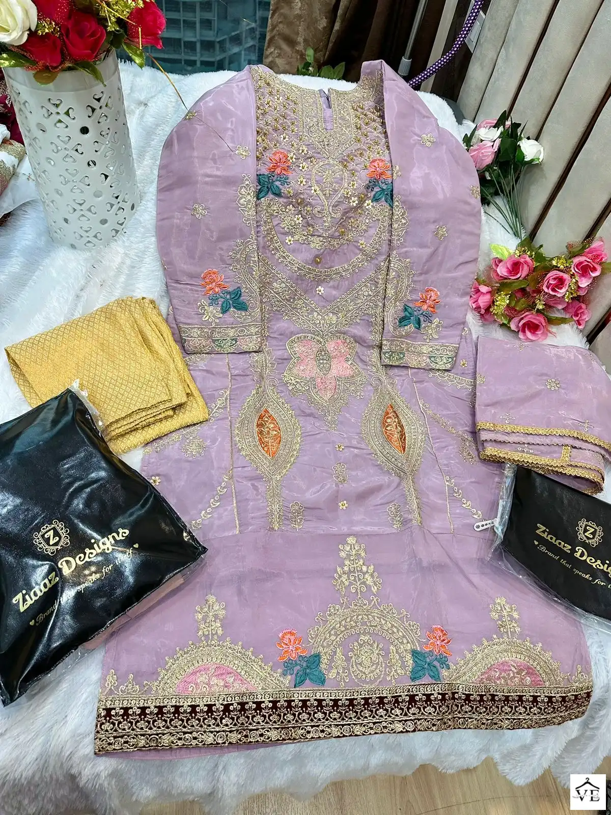 Ziaaz Z Series Vol 5 Organza Wholesale Pakistani Suit Catalog — Wholesale Salwar Suits, MPA wholesale from Surat - Gallery Image 19