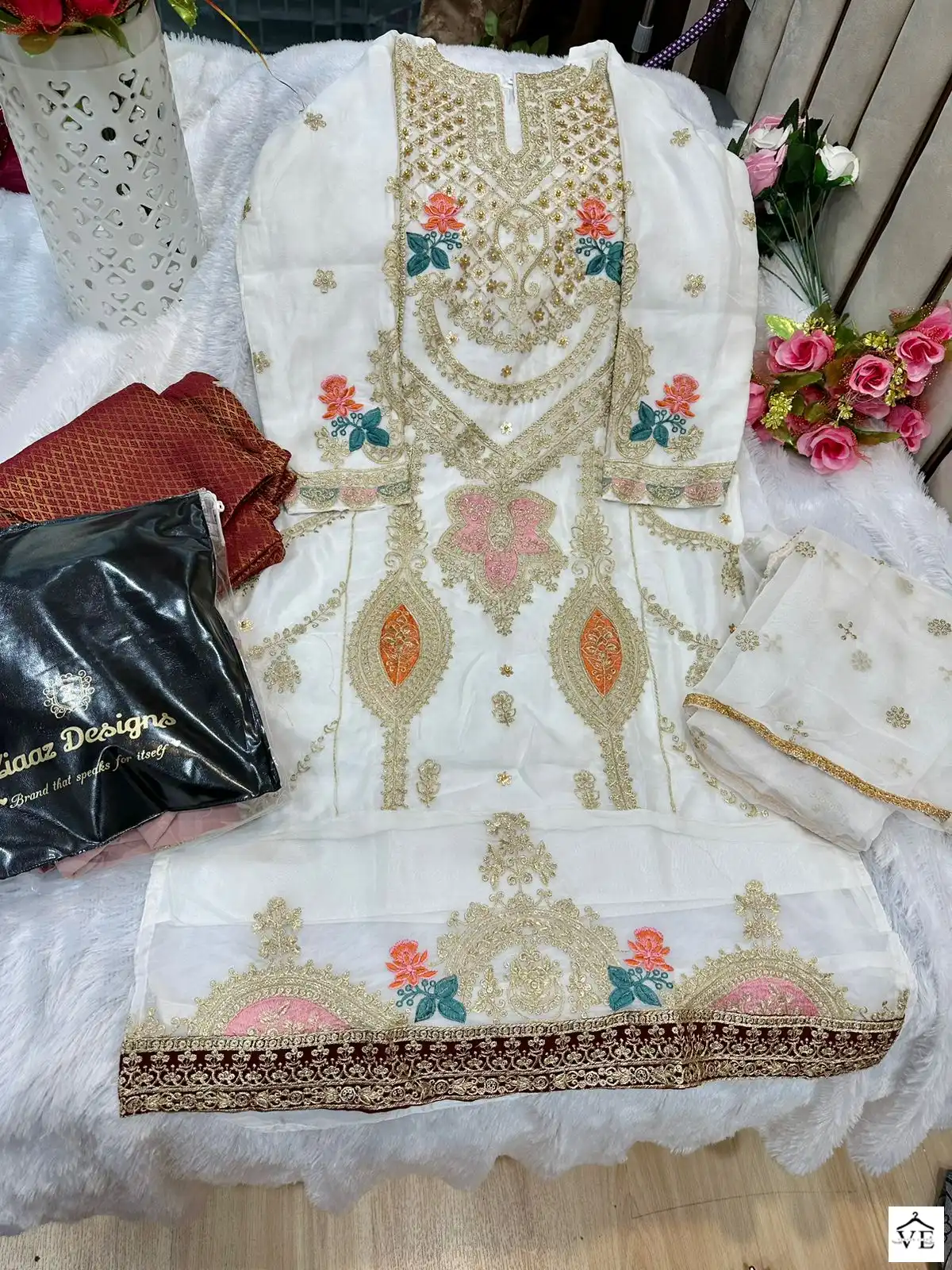 Ziaaz Z Series Vol 5 Organza Wholesale Pakistani Suit Catalog — Wholesale Salwar Suits, MPA wholesale from Surat - Gallery Image 11