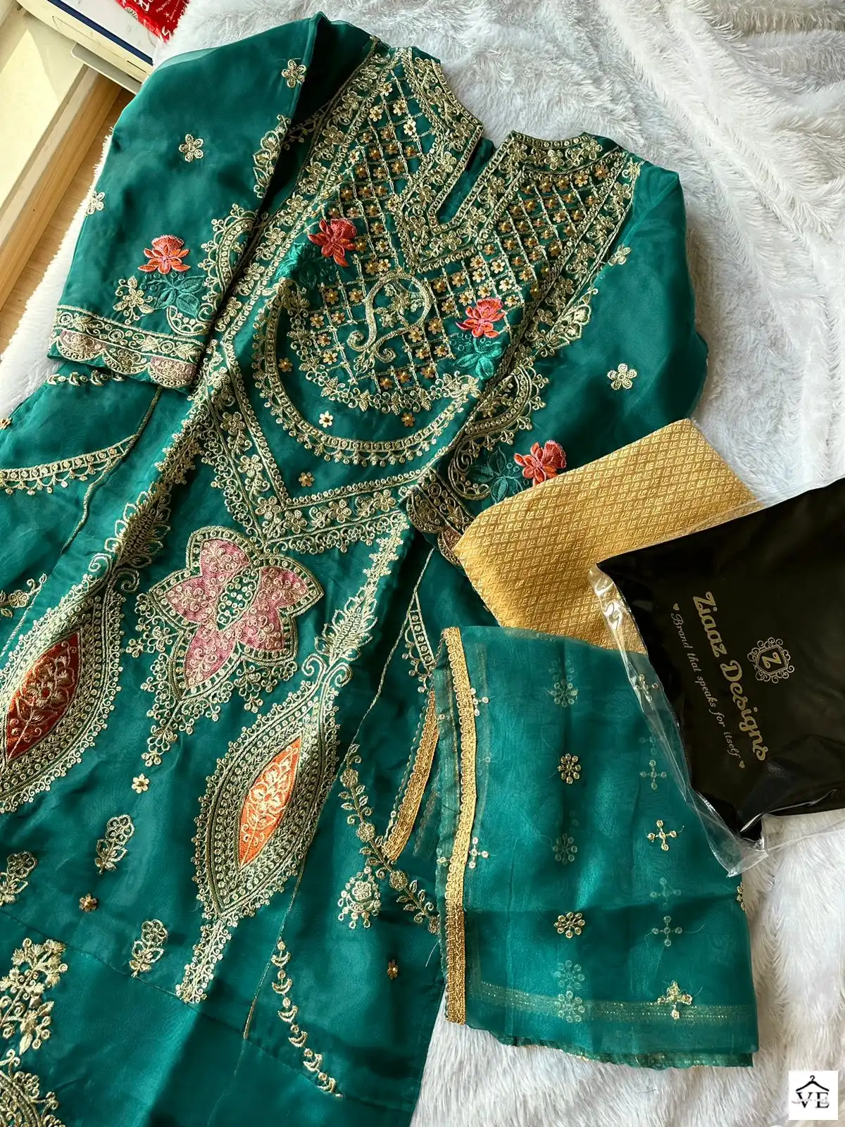 Ziaaz Z Series Vol 5 Organza Wholesale Pakistani Suit Catalog — Wholesale Salwar Suits, MPA wholesale from Surat - Gallery Image 13