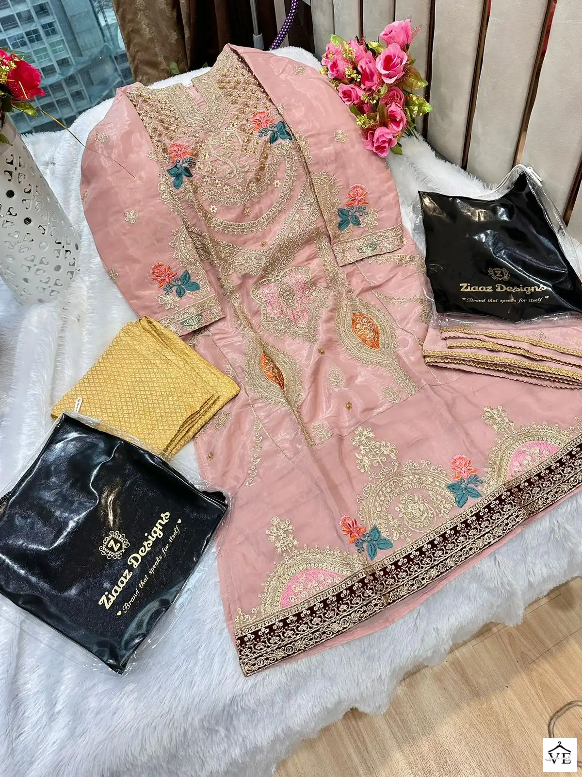 Ziaaz Z Series Vol 5 Organza Wholesale Pakistani Suit Catalog — Wholesale Salwar Suits, MPA wholesale from Surat - Gallery Image 16
