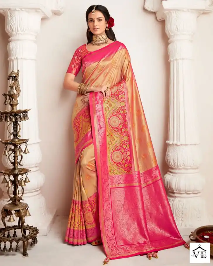 Krishna Gokul Royal Silk Wholesale Traditional Saree Catalog — Wholesale Sarees, MPA wholesale from Surat — view 1