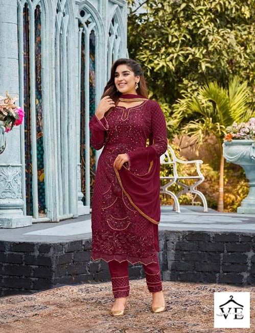Mrudangi Kashish Colour Edition 2 Heavy Faux Georgette Wholesale Designer Salwar Suit Catalog — Wholesale Salwar Suits, MPA wholesale from Surat - Gallery Image 2