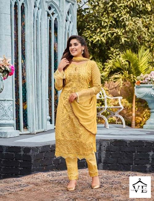 Mrudangi Kashish Colour Edition Heavy Faux Georgette Wholesale Designer Salwar Suit Catalog — Wholesale Salwar Suits, MPA wholesale from Surat - Gallery Image 4