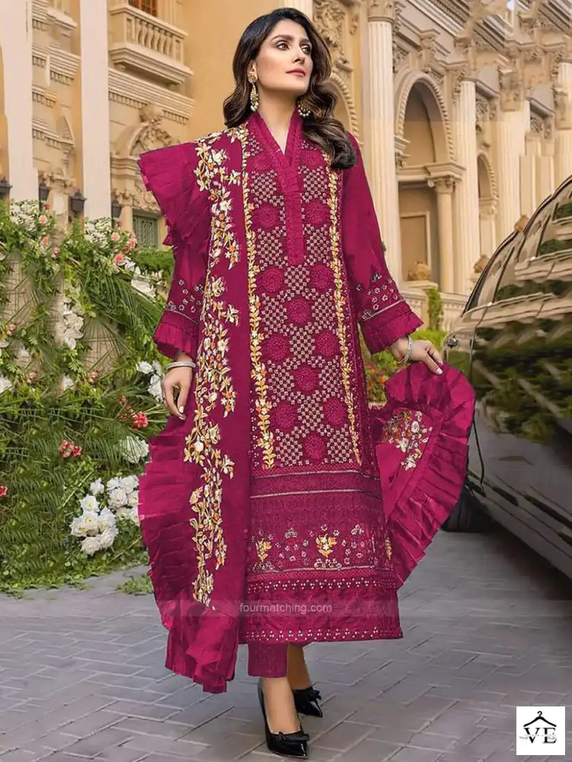 Hoor Tex 25001 Cotton Wholesale Pakistani Suit Catalog — Wholesale Salwar Suits, MPA wholesale from Surat — view 1