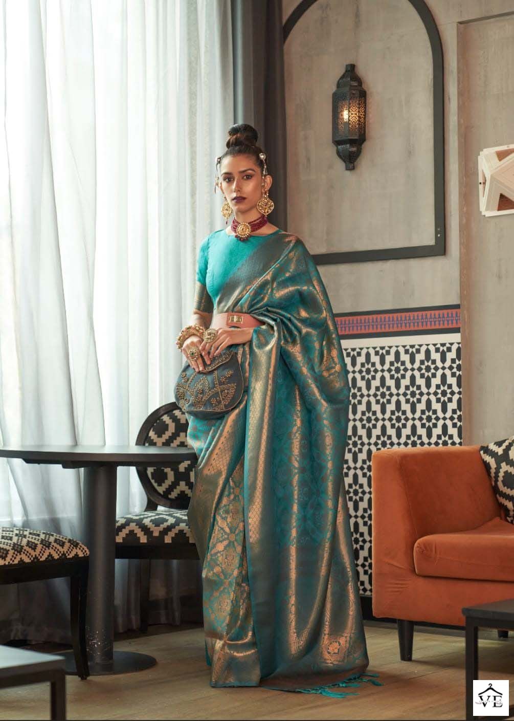 Rajbeer 3000 Series Silk Wholesale Sarees Catalog — Wholesale Sarees, MPA wholesale from Surat — view 2
