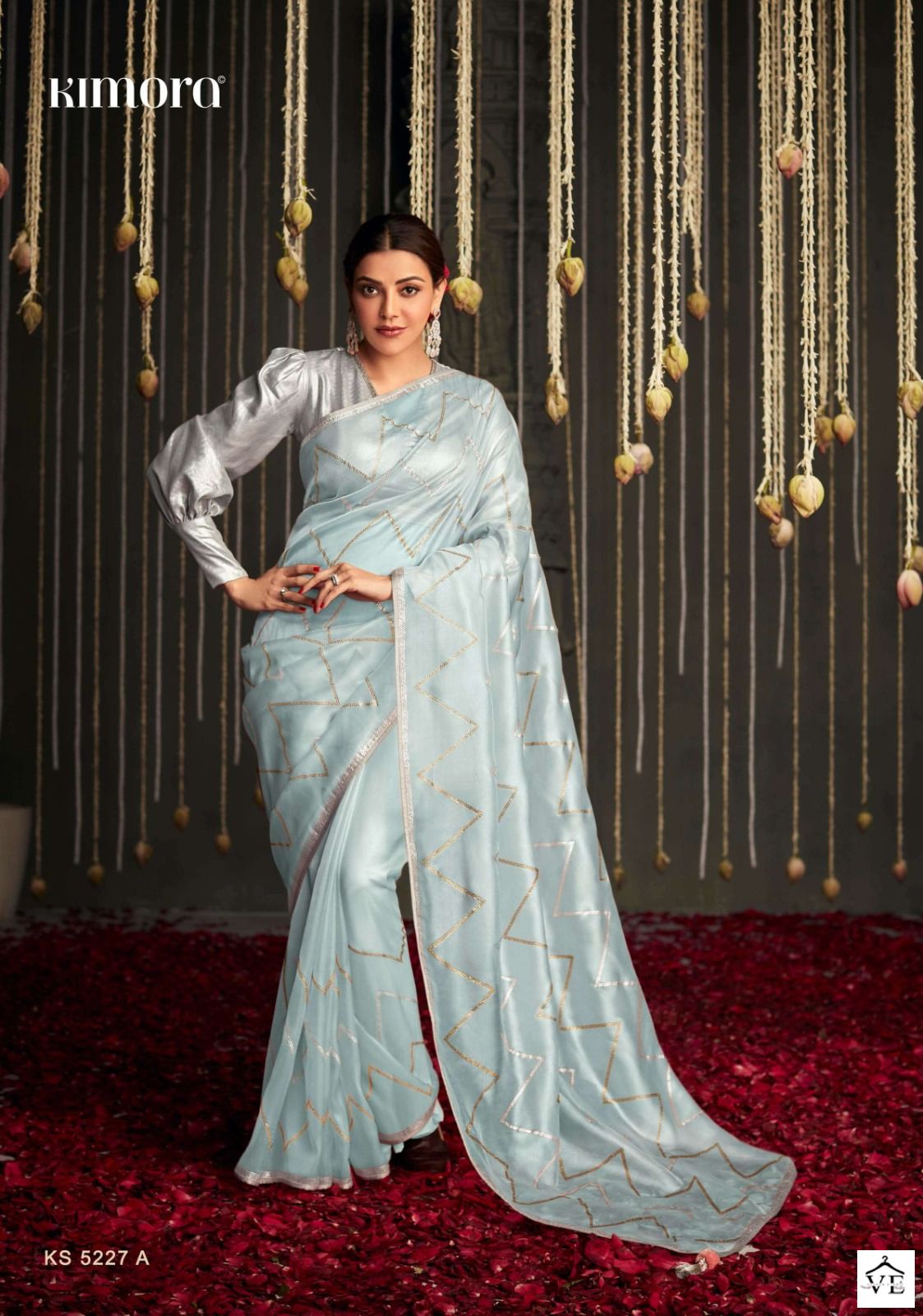Kimora 5227 Colours Fancy Wholesale Sarees Catalog — Wholesale Sarees, Kimora wholesale from Surat - Gallery Image 3