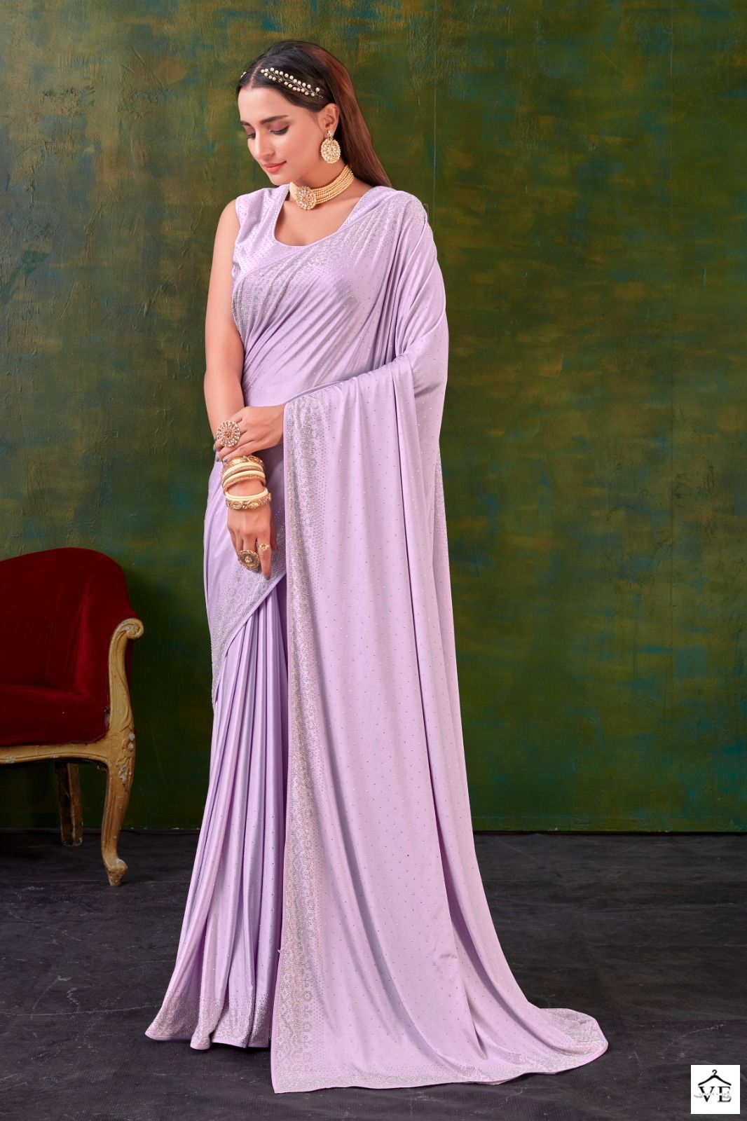 Amoha A203 Imported Wholesale Sarees Catalog - Image 5