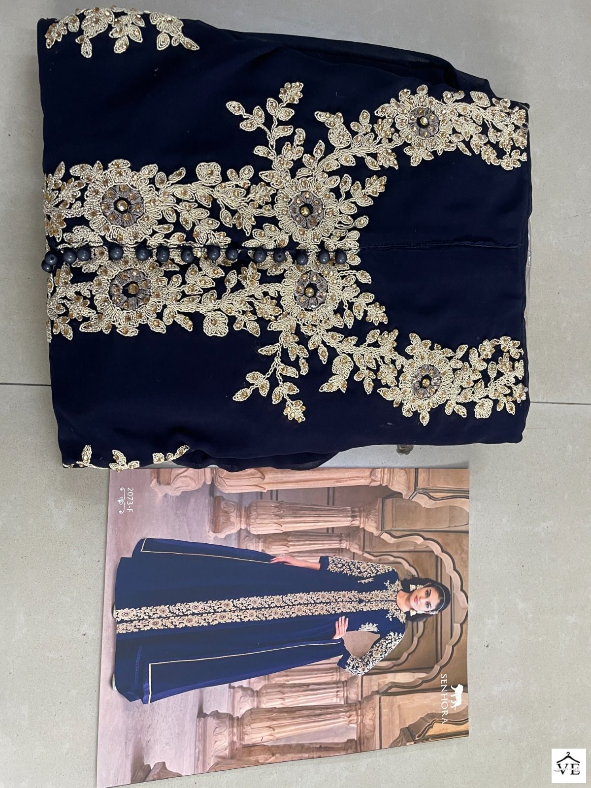 Senhora Aadhya Real Georgette Wholesale Designer Salwar Suit Catalog - Image 13