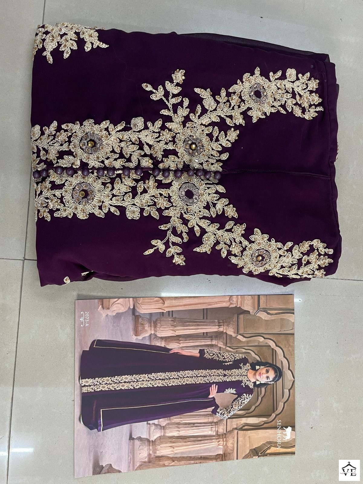 Senhora Aadhya Real Georgette Wholesale Designer Salwar Suit Catalog - Image 8