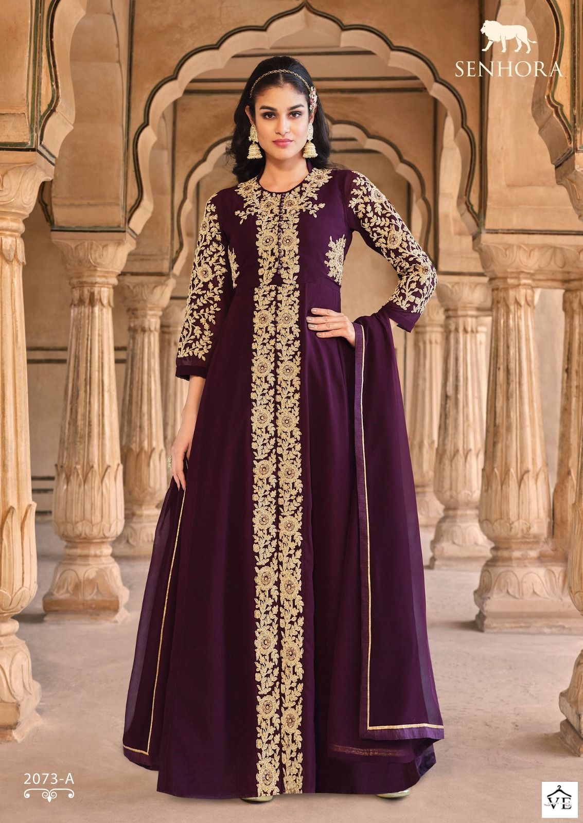 Senhora Aadhya Real Georgette Wholesale Designer Salwar Suit Catalog - Image 4