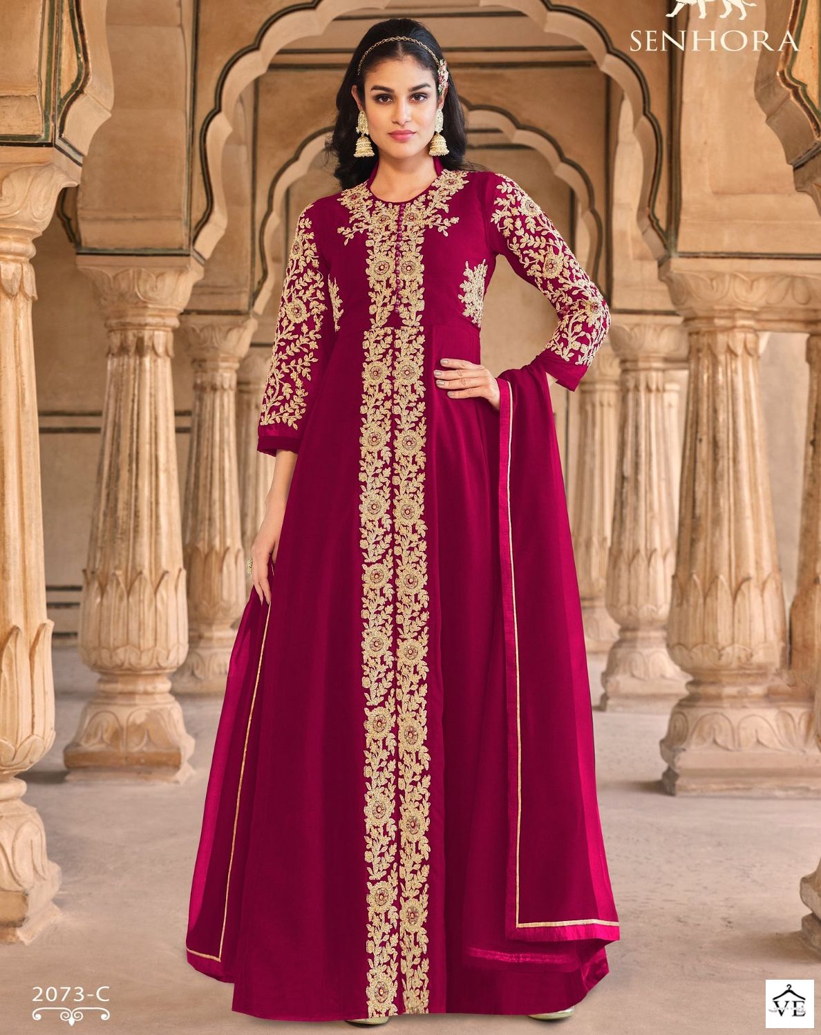 Senhora Aadhya Real Georgette Wholesale Designer Salwar Suit Catalog