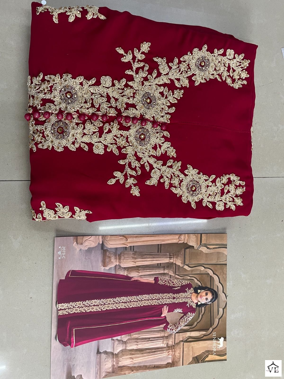 Senhora Aadhya Real Georgette Wholesale Designer Salwar Suit Catalog - Image 9