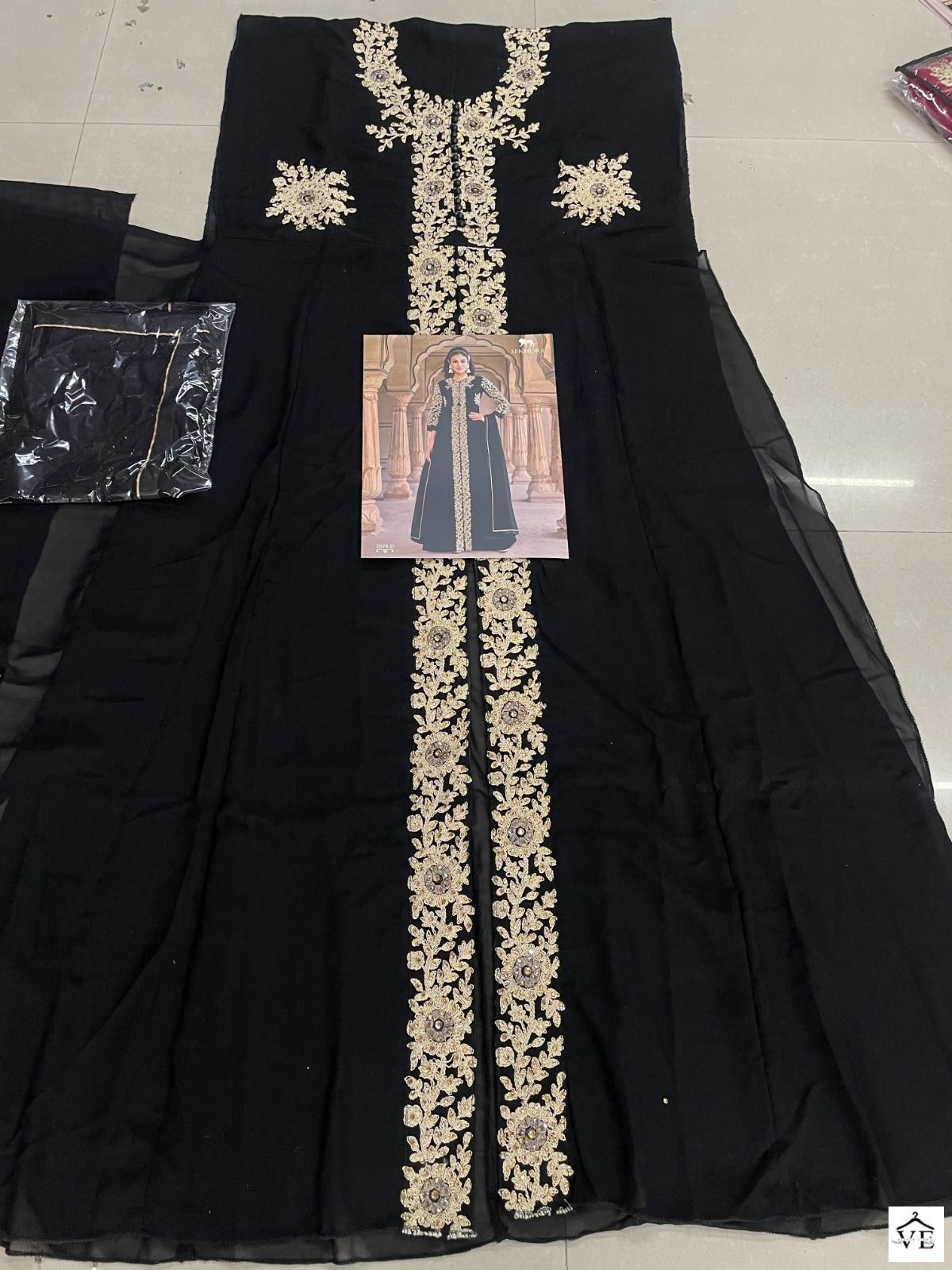 Senhora Aadhya Real Georgette Wholesale Designer Salwar Suit Catalog - Image 7