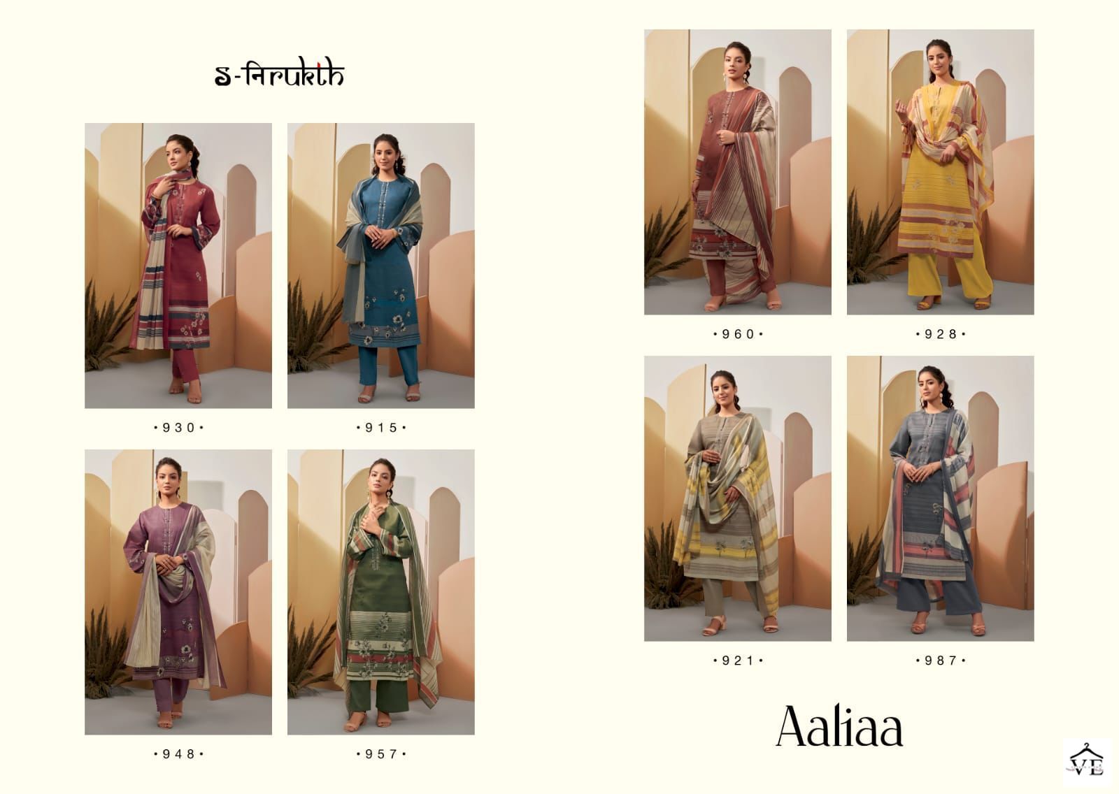 Vardan Ethnic Aaliaa Cotton Satin Wholesale Designer Salwar Suit Catalog — Wholesale Salwar Suits, MPA wholesale from Surat — view 7