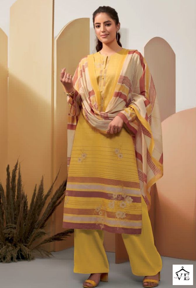 Vardan Ethnic Aaliaa Cotton Satin Wholesale Designer Salwar Suit Catalog — Wholesale Salwar Suits, MPA wholesale from Surat - Gallery Image 6