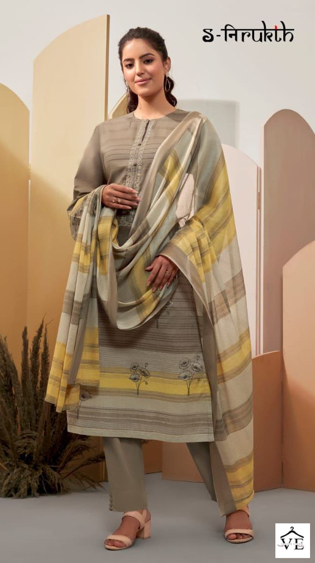 Vardan Ethnic Aaliaa Cotton Satin Wholesale Designer Salwar Suit Catalog — Wholesale Salwar Suits, MPA wholesale from Surat - Gallery Image 2