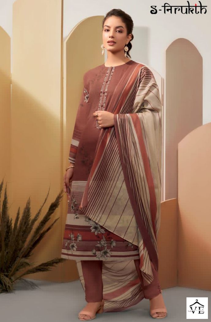 Vardan Ethnic Aaliaa Cotton Satin Wholesale Designer Salwar Suit Catalog — Wholesale Salwar Suits, MPA wholesale from Surat - Gallery Image 4