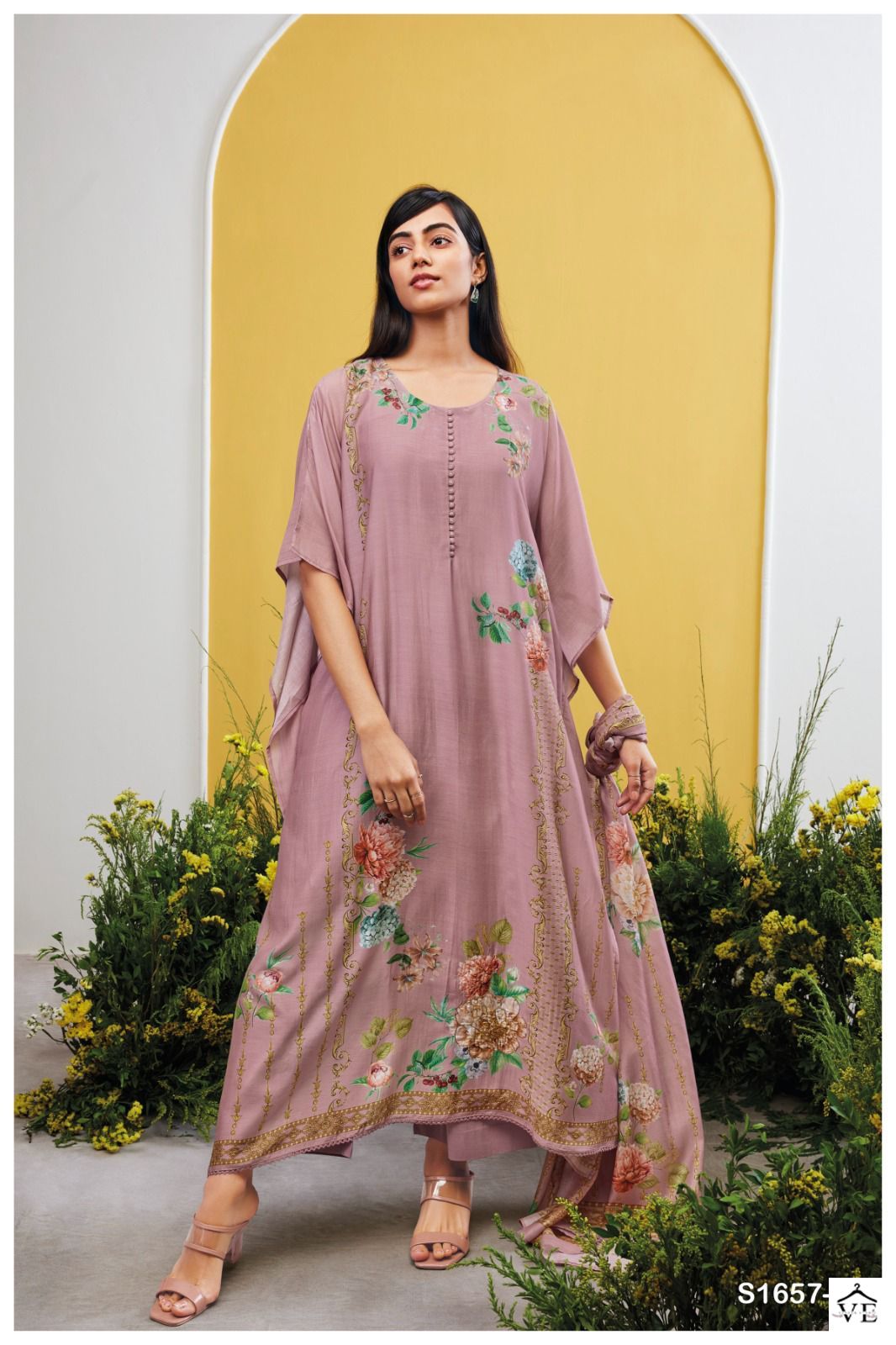 Ganga Aaradhya 1657 Premium Bemberg Silk Wholesale Designer Salwar Suit Catalog — Wholesale Salwar Suits, MPA wholesale from Surat — view 2
