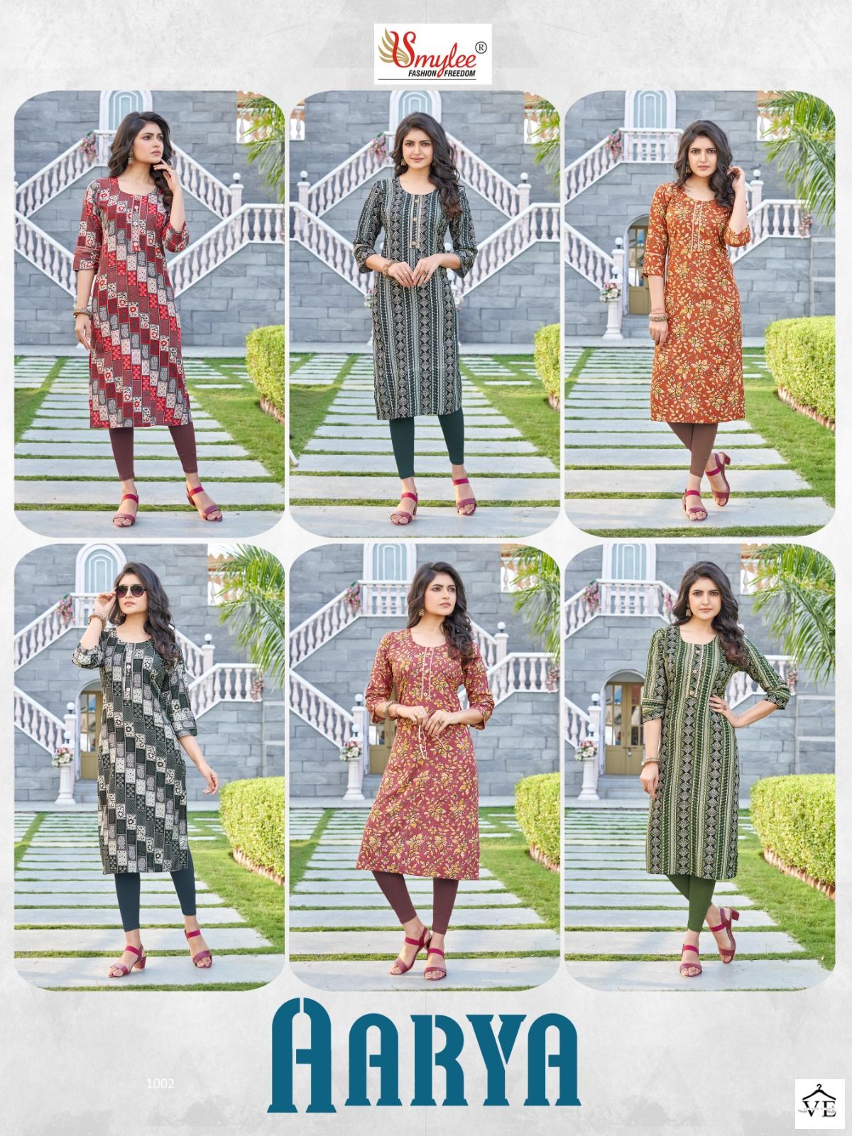 Vardan Ethnic Aarya Heavy Rayon Wholesale Kurtis Catalog — Wholesale Kurtis, MPA wholesale from Surat — view 7