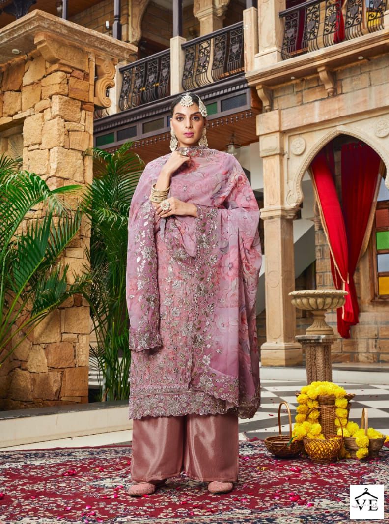 Vouch Aashiana Heavy Georgette Wholesale Designer Salwar Suit Catalog — Wholesale Salwar Suits, MPA wholesale from Surat - Gallery Image 2
