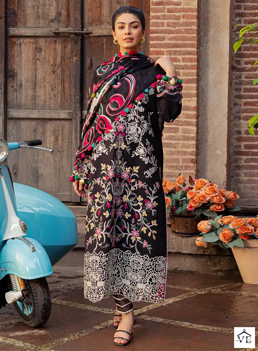 Alif Fashion AF-80 Pure Cambric Cotton Wholesale Pakistani Suit — Wholesale Salwar Suits, MPA wholesale from Surat — view 1