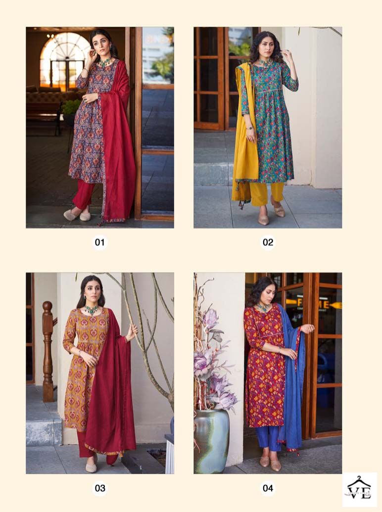 100Miles Agni Pure Cotton Wholesale Readymade Salwar Suit Catalog — Wholesale Salwar Suits, MPA wholesale from Surat — view 4