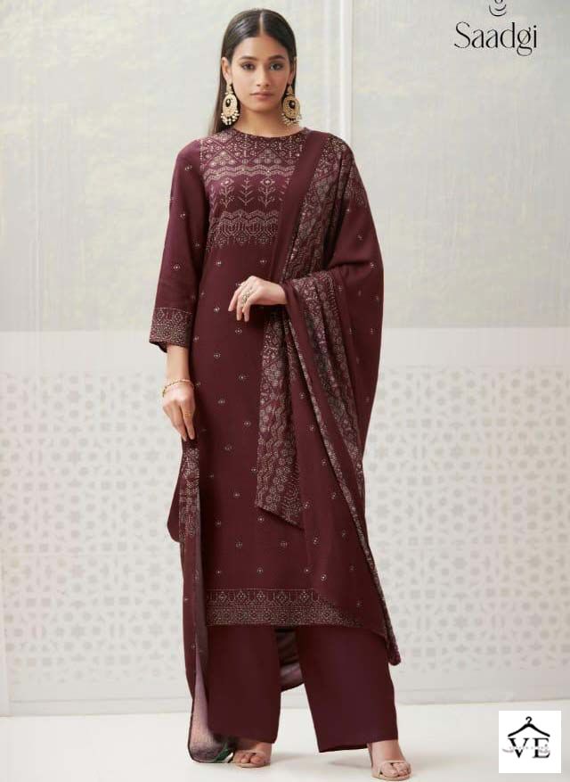 Saadgi Akriti Mulberry Satin Wholesale Designer Salwar Suit Catalog — Wholesale Salwar Suits, MPA wholesale from Surat — view 1