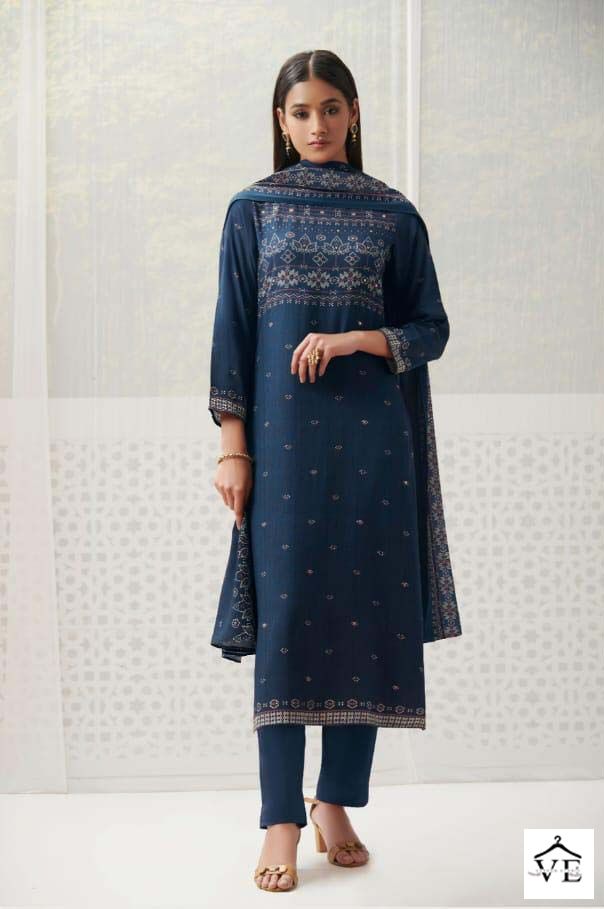 Saadgi Akriti Mulberry Satin Wholesale Designer Salwar Suit Catalog — Wholesale Salwar Suits, MPA wholesale from Surat - Gallery Image 3