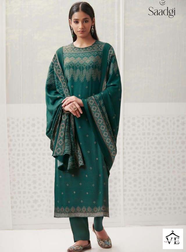 Saadgi Akriti Mulberry Satin Wholesale Designer Salwar Suit Catalog — Wholesale Salwar Suits, MPA wholesale from Surat - Gallery Image 5