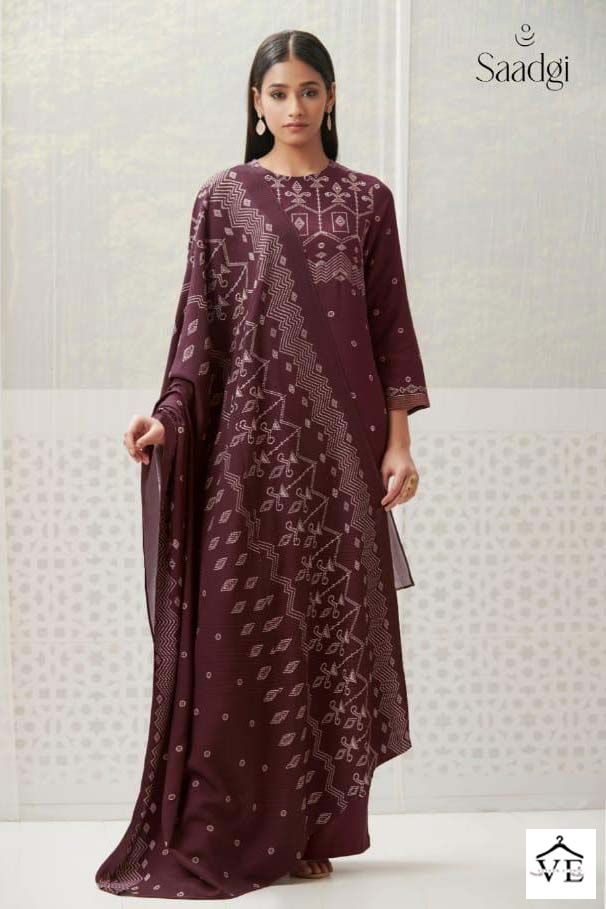 Saadgi Akriti Mulberry Satin Wholesale Designer Salwar Suit Catalog — Wholesale Salwar Suits, MPA wholesale from Surat — view 8