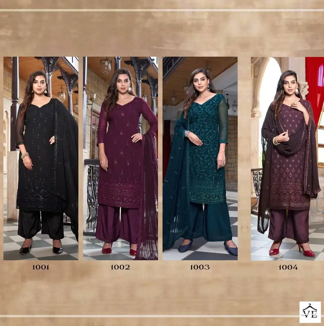 Vouch Akshata Viscose Organza Wholesale Designer Salwar Suit Catalog — Wholesale Salwar Suits, MPA wholesale from Surat — view 5