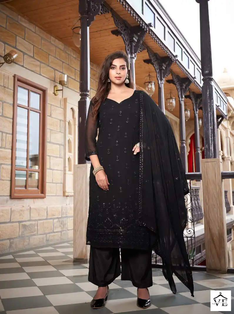 Vouch Akshata Viscose Organza Wholesale Designer Salwar Suit Catalog — Wholesale Salwar Suits, MPA wholesale from Surat - Gallery Image 2