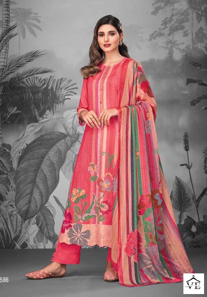 Sudriti Alaric Cambric Comb Wholesale Designer Salwar Suit Catalog — Wholesale Salwar Suits, MPA wholesale from Surat - Gallery Image 3