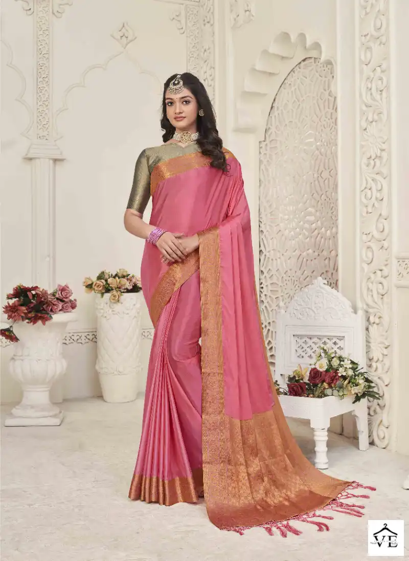 Pankh Alora Chinon Silk Wholesale Designer Saree Catalog - Image 4