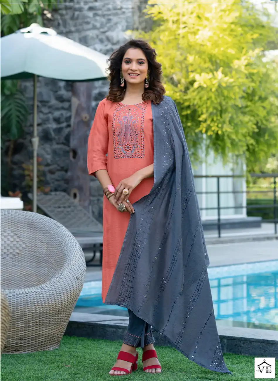 Colourpix Alveera Vol 1 Heavy Fancy Viscose Reyon Wholesale Readymade Salwar Suit Catalog — Wholesale Salwar Suits, MPA wholesale from Surat - Gallery Image 3