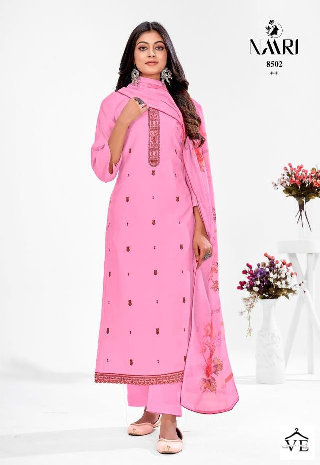 Naari Alvira Pure Silk Wholesale Designer Salwar Suit Catalog — Wholesale Salwar Suits, MPA wholesale from Surat - Gallery Image 3