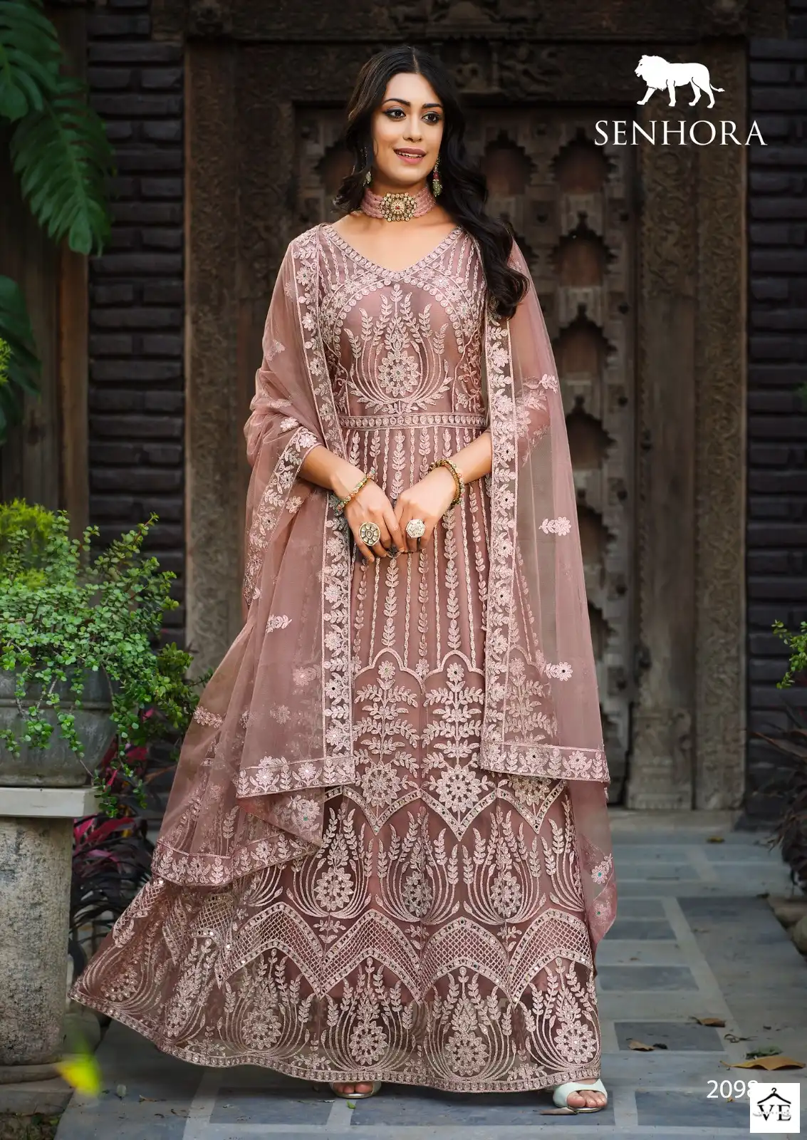 Senhora Amaira Pure Butterfly Net Wholesale Designer Salwar Suit Catalog — Wholesale Salwar Suits, MPA wholesale from Surat - Gallery Image 2