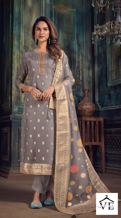 Rama Fashions Anamika Pure Bangalori Woven Silk Wholesale Designer Salwar Suit Catalog — Wholesale Salwar Suits, MPA wholesale from Surat - Gallery Image 2