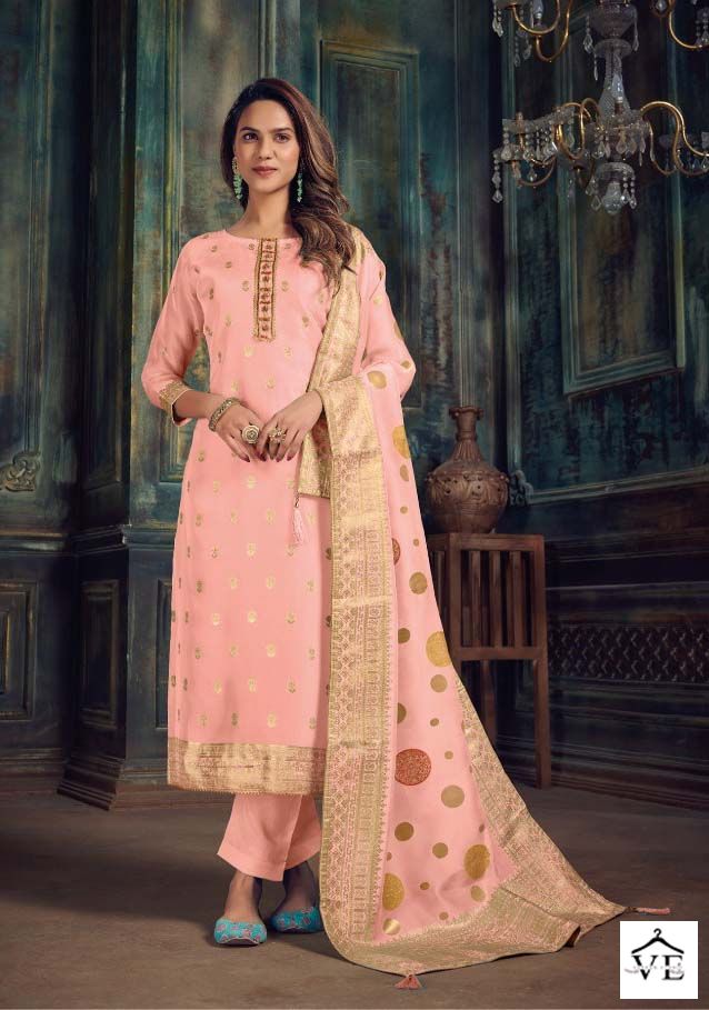 Rama Fashions Anamika Pure Bangalori Woven Silk Wholesale Designer Salwar Suit Catalog — Wholesale Salwar Suits, MPA wholesale from Surat - Gallery Image 3