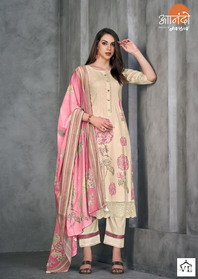 Jayvijay Anando Kiera 3074 Pure Cotton Wholesale Designer Salwar Suit Catalog — Wholesale Salwar Suits, MPA wholesale from Surat - Gallery Image 2