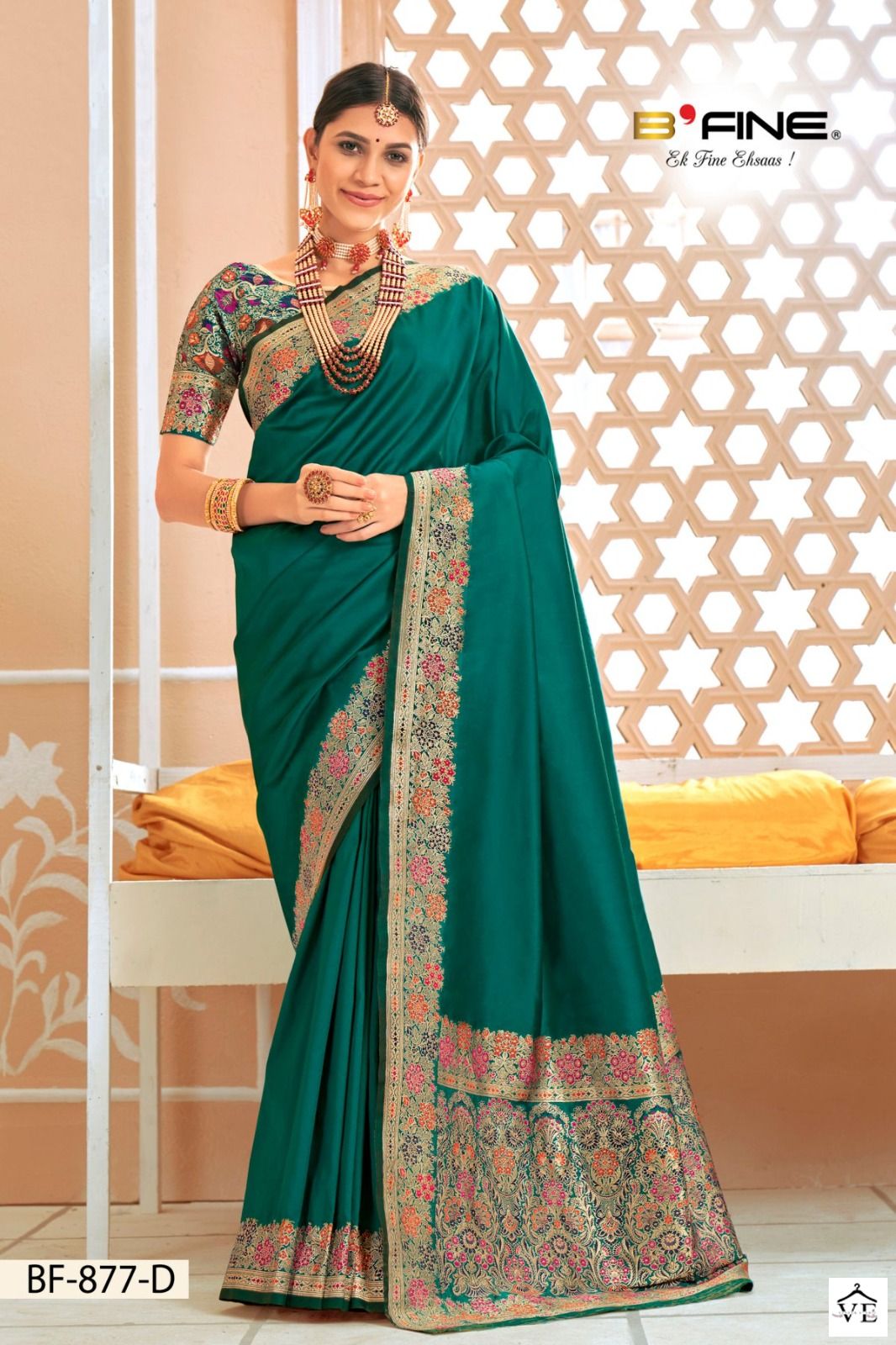 Vardan Ethnic Anarkali Silk Wholesale Sarees Catalog — Wholesale Sarees, MPA wholesale from Surat — view 4