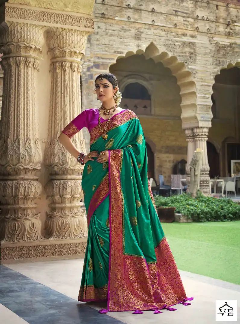 Pankh Ardhangini Vol-2 Satin Silk Wholesale Saree Catalog - Image 9