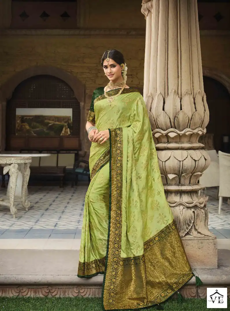 Pankh Ardhangini Vol-2 Satin Silk Wholesale Saree Catalog - Image 14