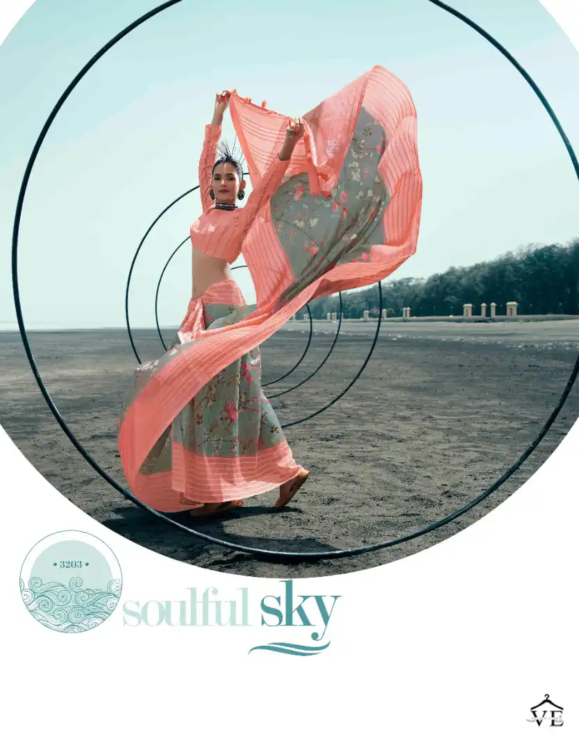 Pankh Ariya Vol-1 Linen Wholesale Saree Catalog - Image 2