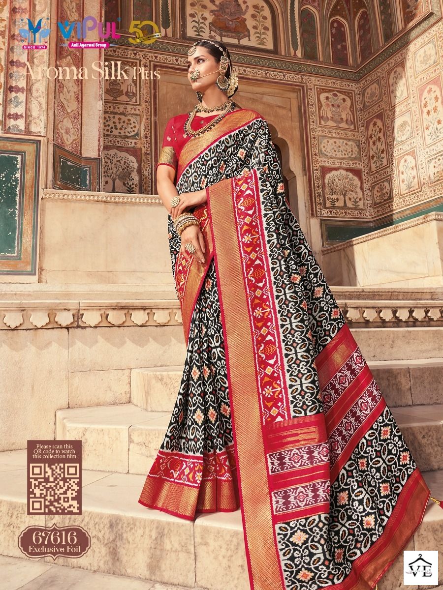 Vipul Aroma Silk Plus Soft Silk Wholesale Sarees Catalog — Wholesale Sarees, MPA wholesale from Surat - Gallery Image 11