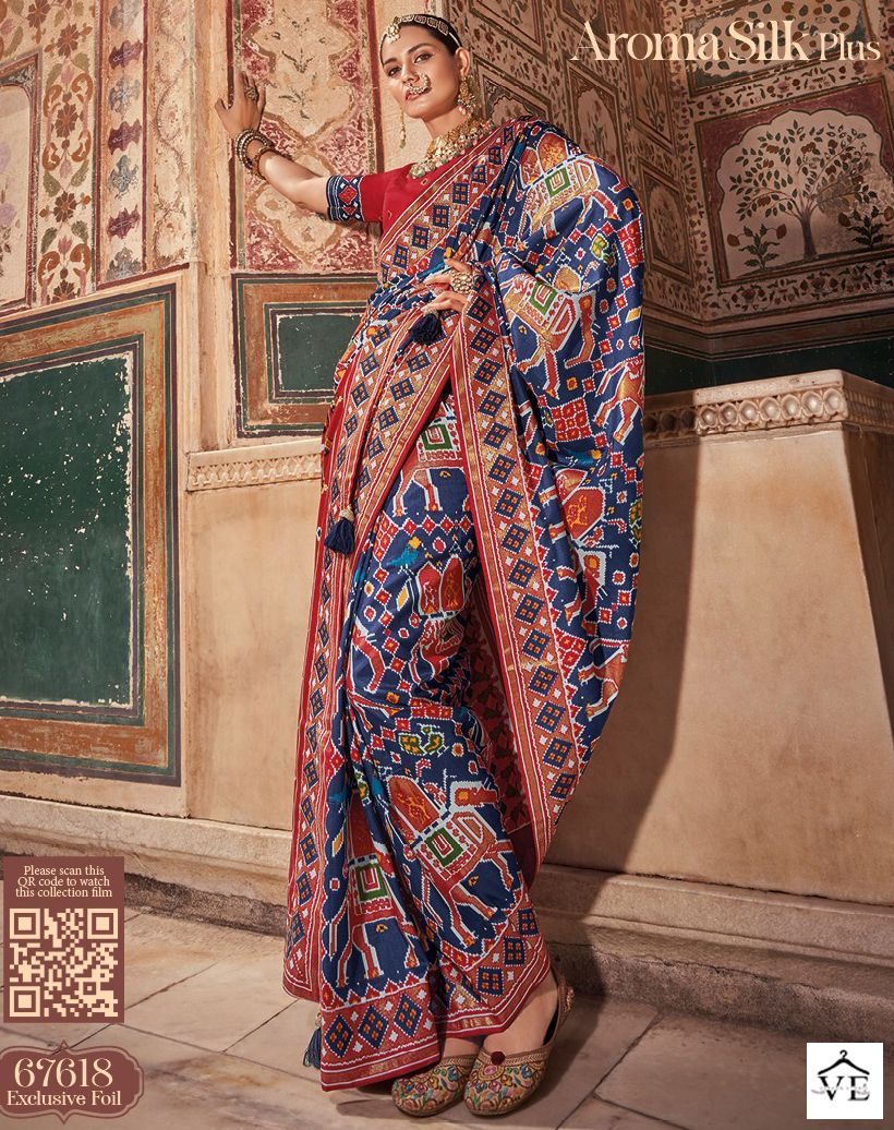 Vipul Aroma Silk Plus Soft Silk Wholesale Sarees Catalog — Wholesale Sarees, MPA wholesale from Surat — view 1