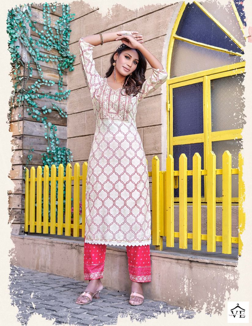 Hinaya Aishwarya Vol 8 Rayon Printed Wholesale Kurti Catalog — Wholesale Kurtis, MPA wholesale from Surat - Gallery Image 2