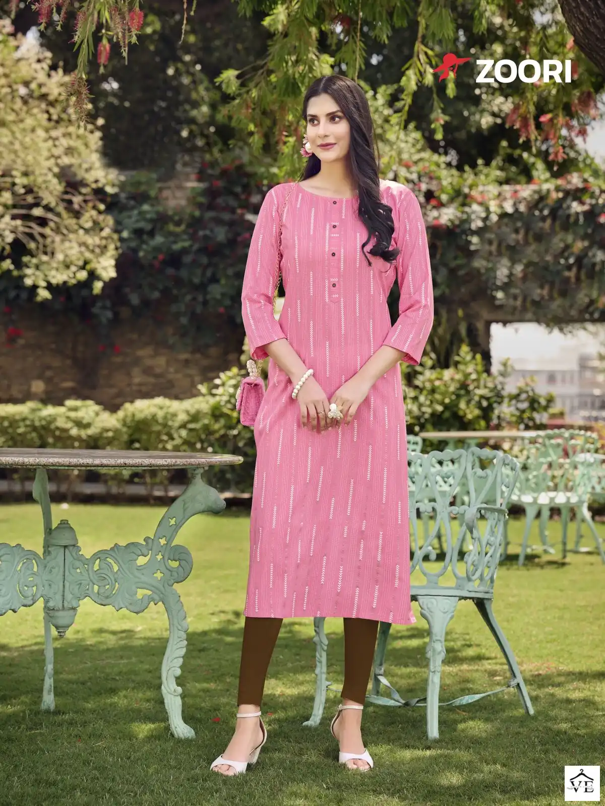 Zoori Akshara Vol 22 Rayon Print Wholesale Kurtis Catalog — Wholesale Kurtis, MPA wholesale from Surat - Gallery Image 3