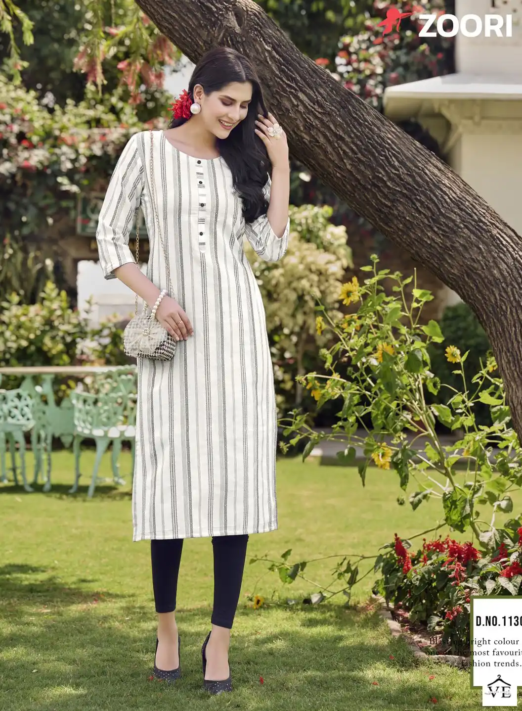 Zoori Akshara Vol 22 Rayon Print Wholesale Kurtis Catalog — Wholesale Kurtis, MPA wholesale from Surat - Gallery Image 4
