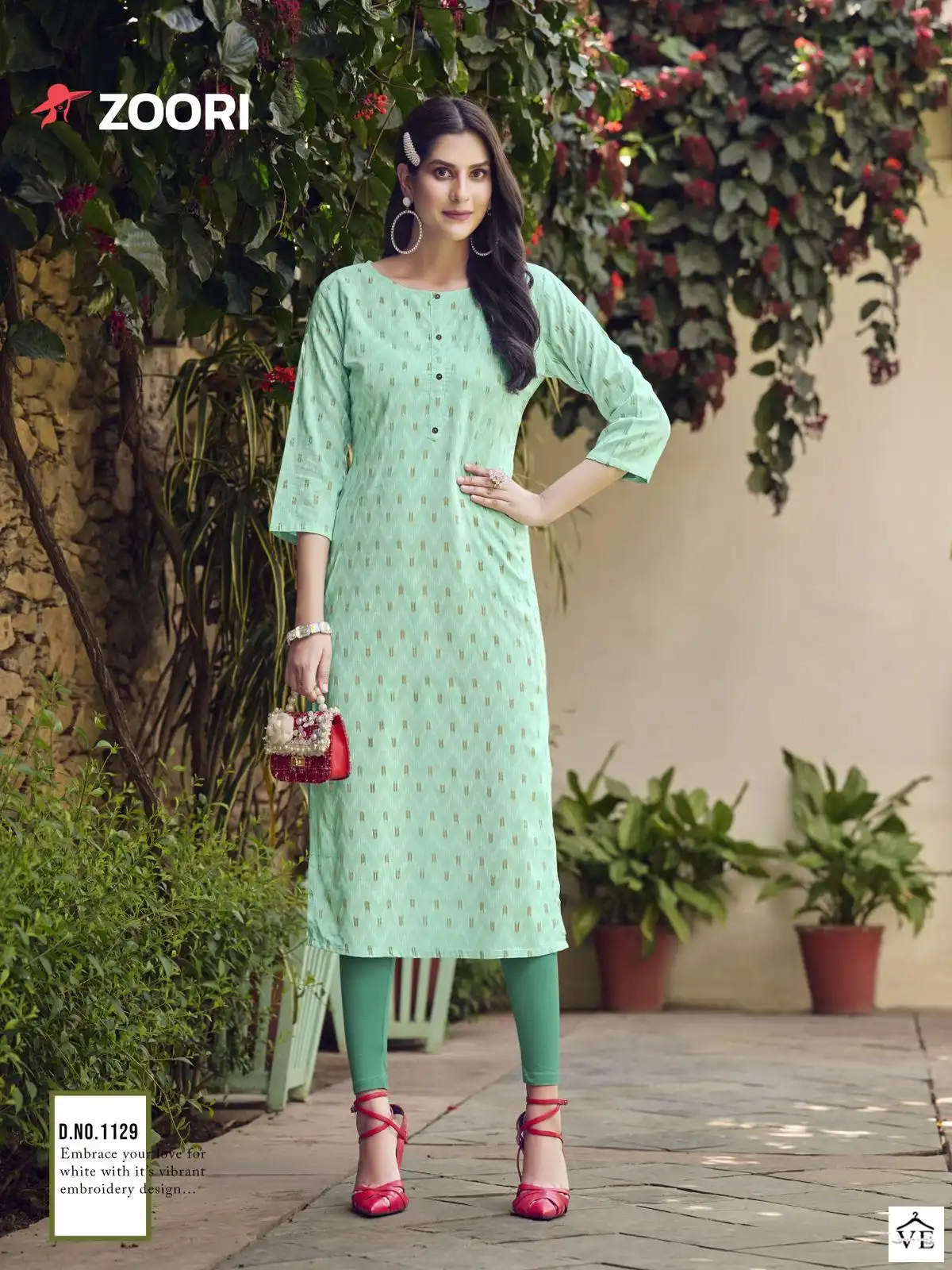 Zoori Akshara Vol 22 Rayon Print Wholesale Kurtis Catalog — Wholesale Kurtis, MPA wholesale from Surat - Gallery Image 5